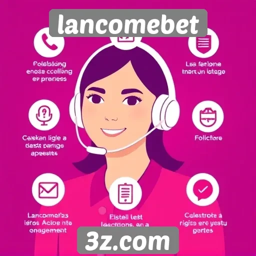 Suporte ao cliente da lancomebet e suas funcionalidades